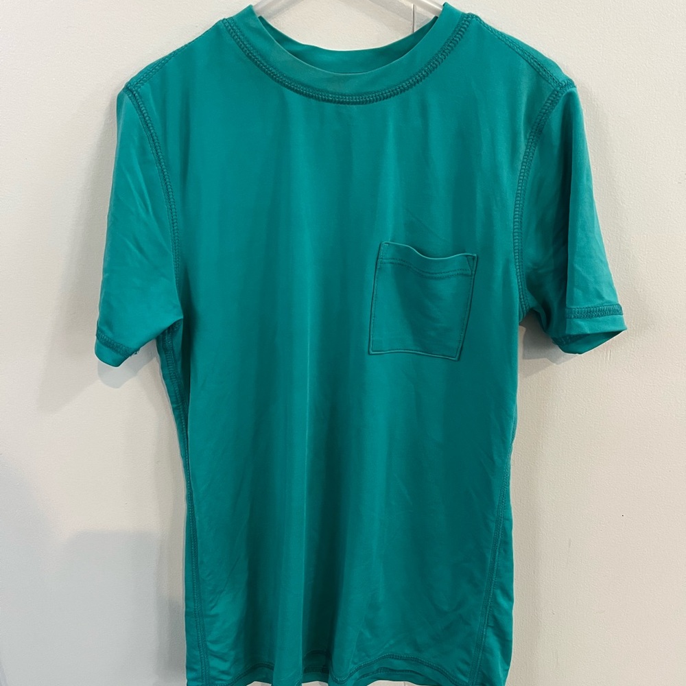 J. Crew Boys Short Sleeve Sun Shirt, Size 6-7